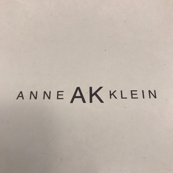 Anne Klein Black Suade Boots 8M 3” HEEL PREOWNED Gold toned accents - Picture 5 of 7